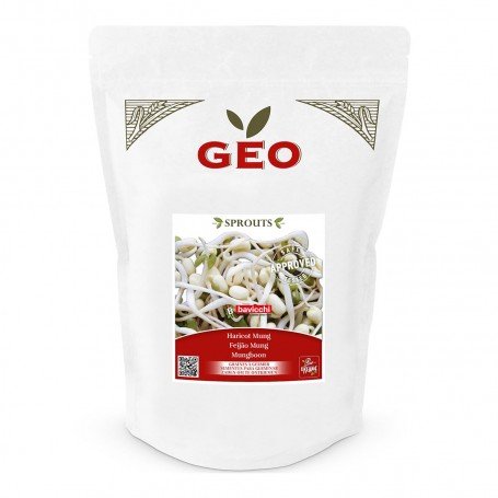 Photo Haricot Mungo - Graines à germer bio - 700g Geo