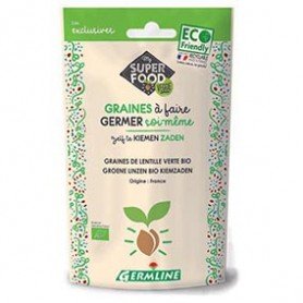 Lentille verte - Graines à germer bio - 150g