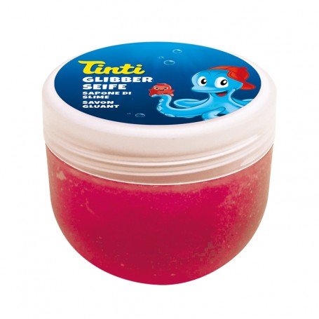 Savon gluant rouge de Tinti