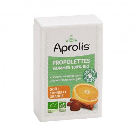 Photo Propolettes Cannelle-Orange 50g Bio Aprolis