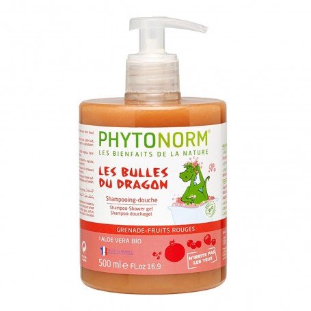 Photo Shampooing-Douche Grenade-Fruits Rouges 500ml Bio Phytonorm Junior