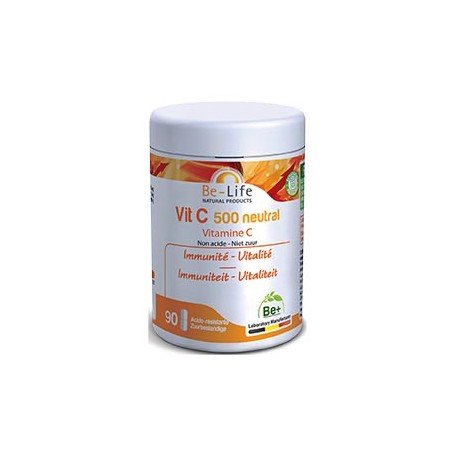 Photo Vit C 500 Neutral 90 gélules Be-Life