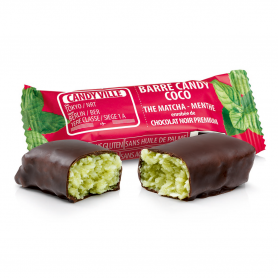Photo Barre Candy Coco Matcha Menthe 50g Bio Candy Ville