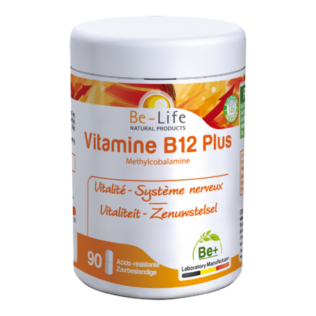 Photo Vitamines B12 PLUS 90 gélules Be-Life