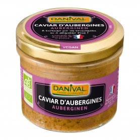 Photo Caviar d'aubergines 100g Bio Danival
