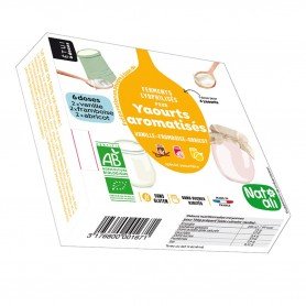 Ferments pour yaourts aromatisés abricot-framboise-vanille 36g bio