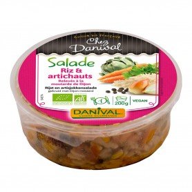Photo Salade à l'artichaut et riz 200g bio Danival