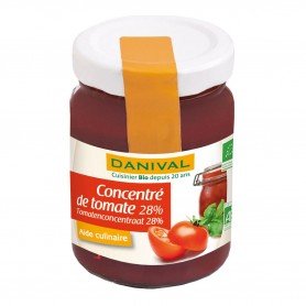 Photo Concentré de tomates 28% 100g bio Danival