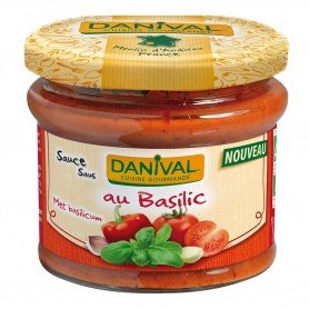Sauce tomate basilic 210g bio