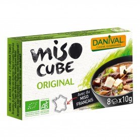 Miso cube original sans huile de palme 8x10g bio