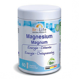 Photo Magnésium magnum  900 60 gélules Be-Life