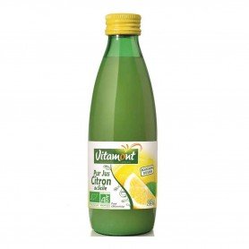 Photo Mini jus de citron 25cl bio Vitamont