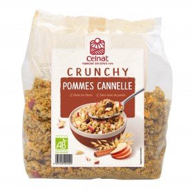 Photo Crunchy Pomme-cannelle 500g bio Celnat
