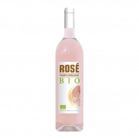 Photo Vin rosé aromatisé au pamplemousse 75cl bio Terroirs Vivants