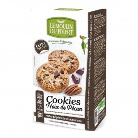 Cookies noix de pécan et chocolat noir vegan 175g bio