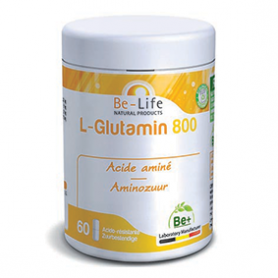 Photo L-Glutamin 800 60 gélules Be-Life