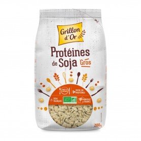 Photo Protéines de soja - gros 200g bio Grillon d'Or