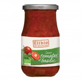 Sauce tomate et basilic 300g bio