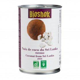 Photo Noix de coco en cube 400g bio Bioshok