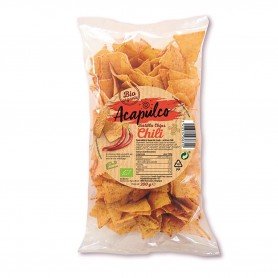 Tortilla chips chili 200g bio