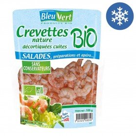 Crevettes cuites nature 100g bio