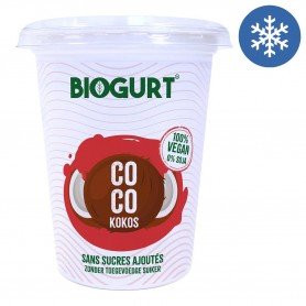 Photo Biogurt Coco sans sucres ajoutés 400g Bio Biogurt