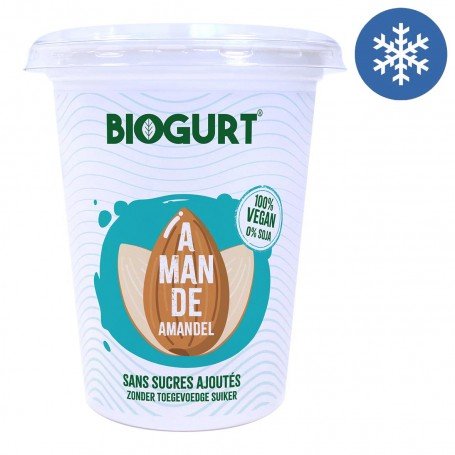 Photo Biogurt Amande sans sucres ajoutés 400g Bio Biogurt