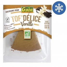 Tof'Délice tarte vanille 150g bio