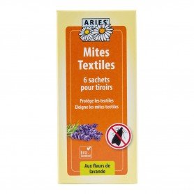 Photo Sachet répulsif pour tiroir anti-mites textiles x6 Aries