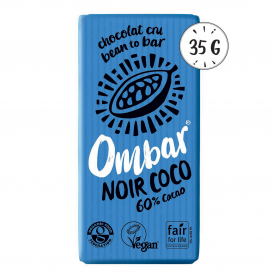 Photo Chocolats Crus Noir-Coco 35g Bio Ombar