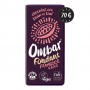 Photo Chocolat Cru Fondant Framboise-Coco 70g Bio Ombar