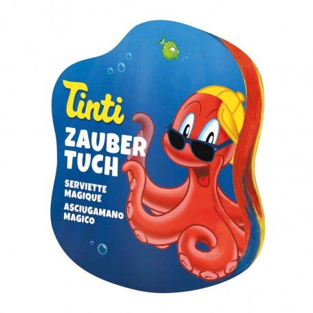 Photo Petite serviette magique pour le bain Tinti Photo Petite serviette magique pour le bain Tinti
