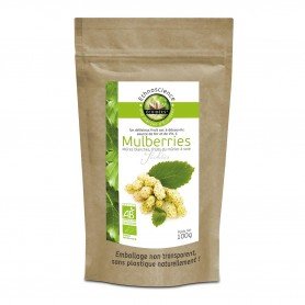Photo Mulberries blanches 100g bioEthnoscience