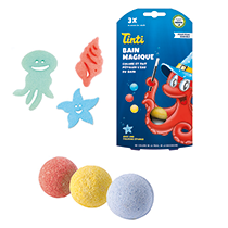 Bain magique Tinti avec contenu