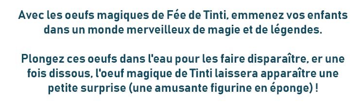 Description Oeuf Fee Tinti